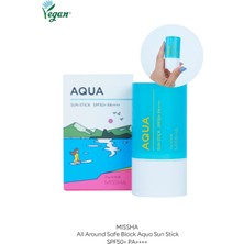 MISSHA Yoğun Nemlendirici Suya Dayanıklı Stick Güneş Kremi All Around Safe Block Aqua Sun StickSPF50+PA++++