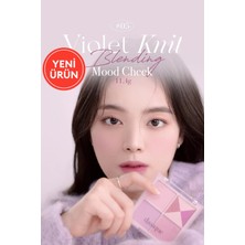 Karıştırılabilir Renk Tonlarına Sahip 4lü Allık Paleti DASIQUE Blending Mood Cheek (#05 Violet Knit)
