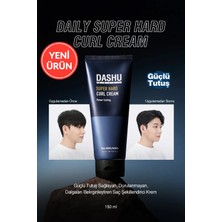 Dashu Güçlü Tutuşlu, Durulanmayan, Dalgaları Belirginleştiren Saç Kremi Daily Super Hard Curl Cream