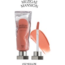 Gül Özlü, Kadife Bitiş Sunan, Nemlendirici ve Kalıcı Tint MUZIGAE MANSION Objet Liquid 032 Mellow