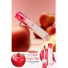 Clio Yapışkanlık Hissi Vermeyen Yoğun Işıltılı Tint Crystal Glam Tint (17 Classic Apple) AppleSeries