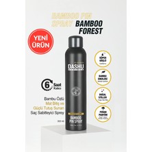 Dashu Bambu Özlü Mat Bitiş ve Güçlü Tutuş Sunan Saç Sabitleyici Sprey For Men Bamboo Pin Spray 300ml