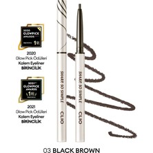 Clio Suya Dayanıklı, İnce Uçlu Göz Kalemi Sharp So Simple Waterproof Pencil Liner (03 Black Brown)