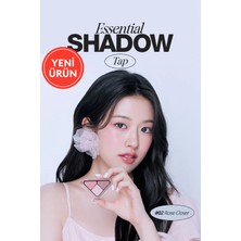 Clio 3 Renk Içeren, Mat Ve Işıltılı Bitişli Mini Far Paleti Essential Shadow Tap (02 ROSE CLOSER)