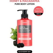 Nemlendirici ve Besleyici Vücut Losyonu KUNDAL Honey & Macadamia Pure Body Lotion (Blackberry Bay)