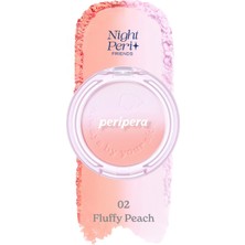 Doğal Görünüm Sunan İki Tonlu Pudra Allık PERIPERA Pure Blushed Custom Cheek 002 Fluffy Peach