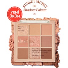 Dasique Mat ve Işıltılı Renk Seçenekleri Sunan Far Paleti Shadow Palette (#05 Sunset Muhly)