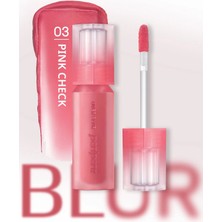 Gün Boyu Kalıcı Pürüzsüz Matlık Sunan Tint PERIPERA Over Blur Tint (003 Pink Check)