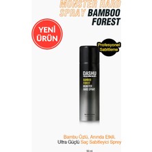 Dashu Anında Etkili Ultra Güçlü Saç Sabitleyici Sprey For Men Bamboo Forest Monster Hard Spray