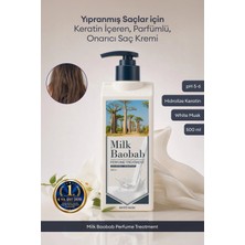 Milk Baobab Yıpranmış Saçı Onaran Parfümlü Keratinli Saç Kremi Perfume Treatment (White Musk)