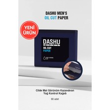 Dashu Cilde Mat Görünüm Kazandıran Yağ Kontrol Kağıdı Mens Oil Cut Paper 80pcs