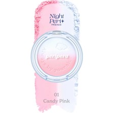 Doğal Görünüm Sunan İki Tonlu Pudra Allık PERIPERA Pure Blushed Custom Cheek 001 Candy Pink