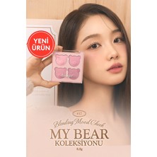 Dasique Karıştırılabilir Renk Tonlarına Sahip 4lü Jel Allık Blending Mood Cheek (#17 Mauve Bear)