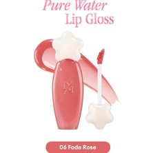 Dasique Nemlendirici ve Besleyici, Dudak Parlatıcısı Pure Water Lip Gloss (06 Fade Rose)