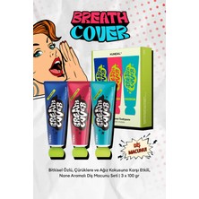Kundal Çürüklere ve Ağız Kokusuna Karşı Etkili Diş Macunu Seti Deep Breath Cover Toothpaste Set