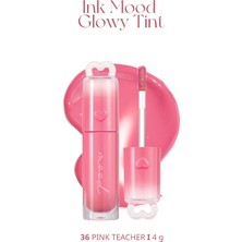 Peripera Kalıcı, Pigmentli, Parlak Bitişli Tint Ink Mood Glowy Tint (36 Pink Teacher)