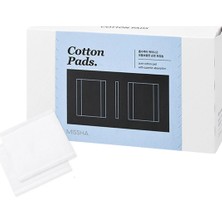 MISSHA Ürün Emmeyen Dayanıklı Pamuk %100 Pamuk Pedleri Cotton Pads (80Adet)