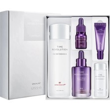MISSHA Total Yaşlanma Karşıtı Fermente İçeriklerle Zenginleştirilmiş  Bakım Seti Time Revolution Best Selle