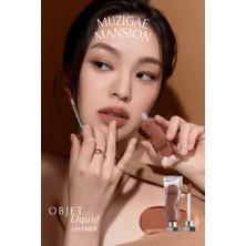 Gül Özlü, Kadife Bitiş Sunan, Nemlendirici ve Kalıcı Tint MUZIGAE MANSION Objet Liquid 015 Pride