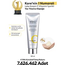 MISSHA Leke Karşıtı C Vitamini İçerikli Temizleme Köpüğü 120 ml Vita C Plus Complexion Foaming Cleanser