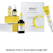 MISSHA Leke Ve Yaşlanma Karşıtı C Vitamini Içerikli Aydınlık Görünüm Sunan Bakım Seti Vita C Plus Set
