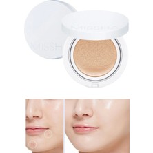 MISSHA Nemli Ve Pürüzsüz Görünüm Sunan Cushion Fondöten Magic Cushion Moist Up SPF 50+/PA+++ (No,21)
