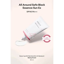 MISSHA Aydınlatıcı ve Nemlendirici Güneş Kremi All Around Safe Block Essence Sun EX SPF 45 PA+++