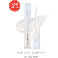 Dasique İnci Işıltılı Likit Glitter Starlit Jewel Liquid Glitter (#02 Candy Hearts)