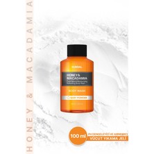 Kundal Ph Dengeleyici ve Arındırıcı Duş Jeli Honey & Macadamia Pure Body Wash 100ml Baby Powder