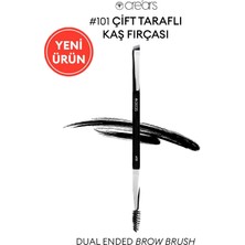 Çift Taraflı Kaş Fırçası Cre'Ars Dual Ended Brow Brush #101