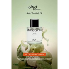 Kundal Yapışkanlık Hissi Bırakmayan Saten Bitişli Vücut Yağı Satin Glow Body Oil (Glowing Orchard)