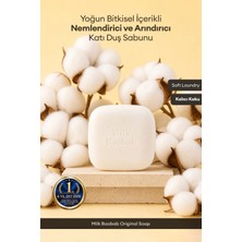 Bitkisel İçerikli Yoğun Nem, Arındırıcı Katı Duş Sabunu MILK BAOBAB Original Soap (Soft Laundry)