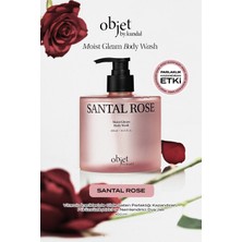 Kundal Pürüzsüzleştirici Nemlendirici Saten Bitişli Duş Jeli Moist Gleam Body Wash (Santal Rose)