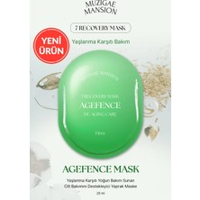 Muzigae Mansion Yaşlanma Karşıtı Agefence Özlü Yaprak Maske 7 Recovery Maskpack (Agefence Mask)