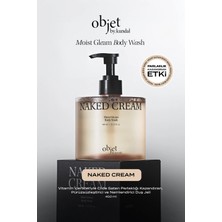 Kundal Pürüzsüzleştirici Nemlendirici Saten Bitişli Duş Jeli Moist Gleam Body Wash (Naked Cream)