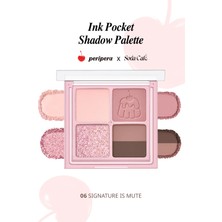 5 Renkli Mini Far Paleti PERIPERA Ink Pocket Shadow Palette (06 Signature is Mute) (Soda Cafe)