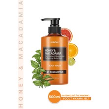 Kundal Ph Dengeleyici ve Arındırıcı Duş Jeli Honey & Macadamia Pure Body Wash 500ml Basil&Citrus