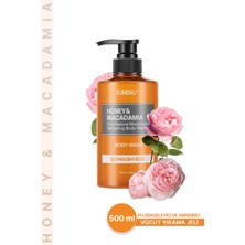 Ph Dengeleyici ve Arındırıcı Vücut Yıkama Jeli KUNDAL Honey& Macadamia Pure Body Wash (English Rose)