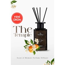 Şık ve Dekoratif, Çubuklu Oda Kokusu - Difüzör KUNDAL Scent Of Moment Diffuser 200ml (Temple)