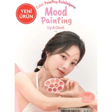 Dasique 9 Renkli Ruj & Allık Paleti Mood Painting Lip & Cheek Palette (#02 Coral Coloring)