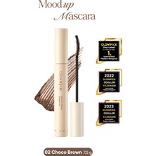 Dasique Uzatma&Kıvırma Etkili, Suya Dayanıklı Maskara Mood Up Mascara Long & Curl (02 Brown)