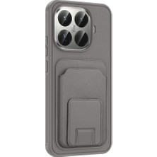 Zore Xiaomi 15T Pro Kılıf Kartlıklı Tpu  Bikart Kapak