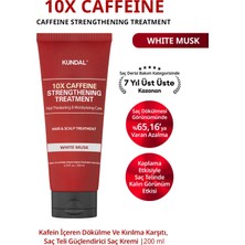 Kundal Kafeinli Dökülme & Kırılma Karşıtı Saç Kremi 10X Caffeine Strengthening Treatment(White Musk)