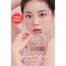 Dasique 3 Farklı Mat Dokuda Renk Seçenekleri Sunan Far Paleti Shadow Palette (#13 Cool Blending)