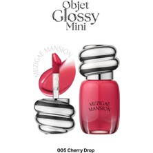 Muzigae Mansion Nemlendirici, Parlak Bitişli Mini Tint Objet Glossy Mini (005 Cherry Drop)