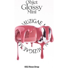 Muzigae Mansion Nemlendirici, Parlak Bitişli Mini Tint Objet Glossy Mini (002 Rose Drop)