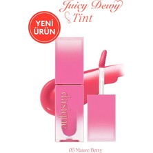 Dasique Yoğun Parlaklık ve Canlı Renkler Sunan Kalıcı Tint Juicy Dewy Tint (#05 Mauve Berry)