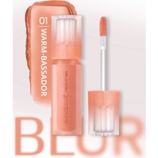 Gün Boyu Kalıcı Pürüzsüz Matlık Sunan Tint PERIPERA Over Blur Tint (001 Warm-Bassador)