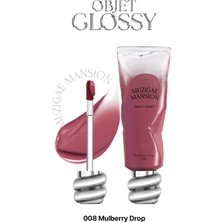 Muzigae Mansion Nemlendirici, Parlak Bitişli Tint Objet Glossy (008 Mulberry Drop)