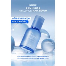 Kundal Hyalüronik Asit ile Nemlendiren Pürüzsüzleştirici Saç Serumu Airy Volume Hyaluron Serum